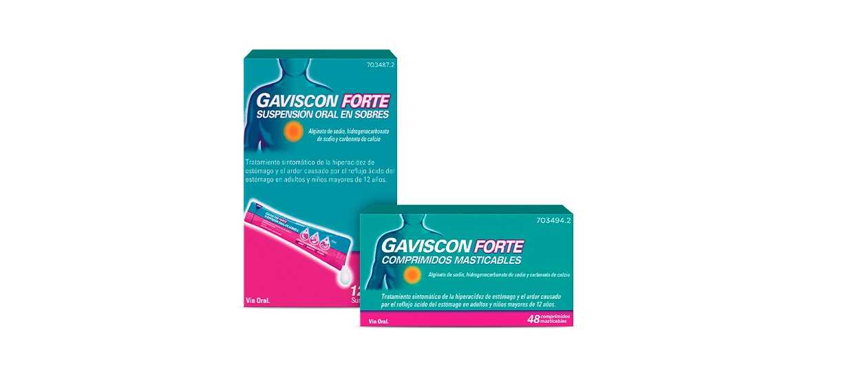 Gaviscon acidez o reflujo