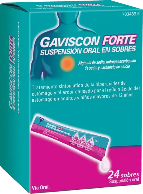 Gaviscon Forte Suspensión Oral en Sobres