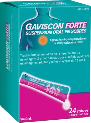 Gaviscon Forte Suspensión Oral en Sobres
